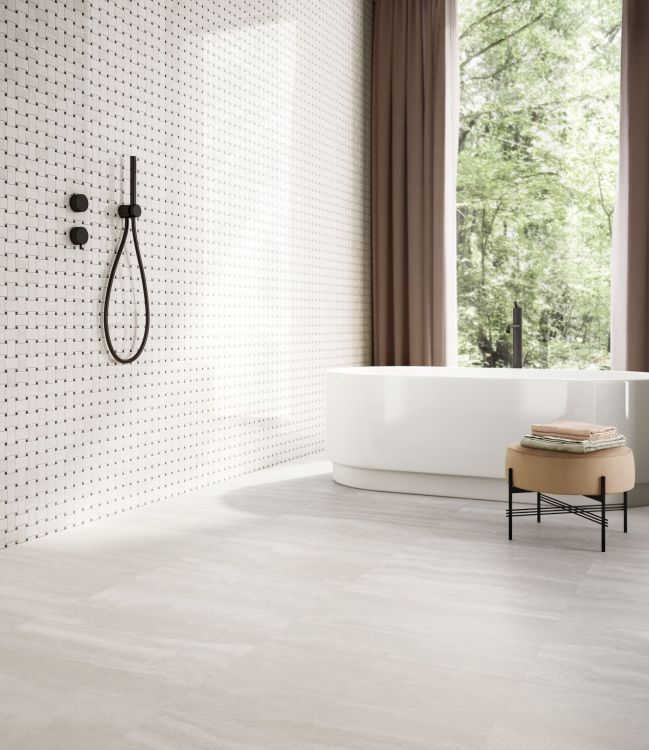 Appia Vein Cut White Matte 12 x 24 Appia Vein Cut White Matte 12 x 24